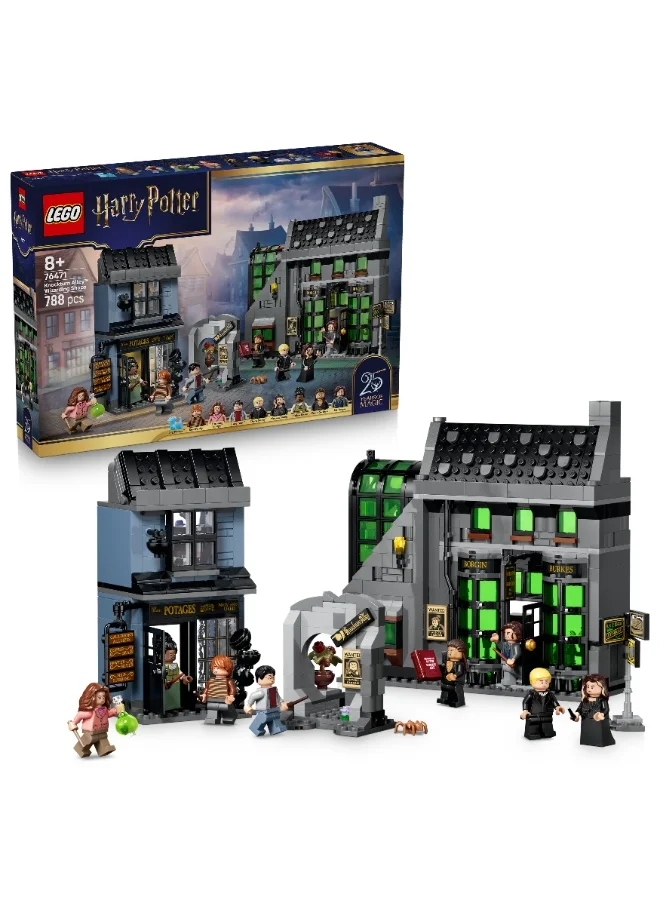 Lego Harry Potter Knockturn Alley Wizarding Shops Toy 76471 (Age 8+, 788 Pieces)