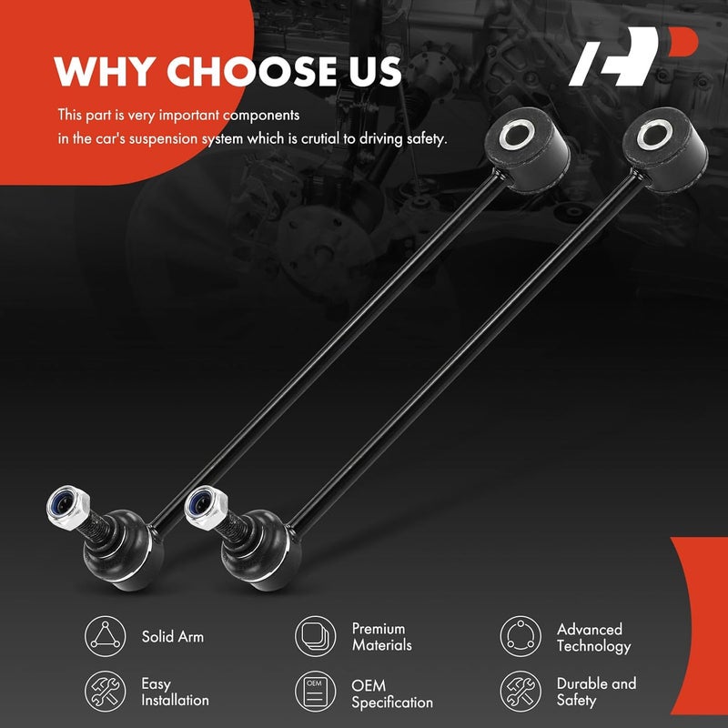 A-Premium 2 x Rear Sway Bar Links Stabilizer Bar Links, Compatible with Ram 1500 2011-2018 & 2023, 1500 Classic 2019-2023 - Image 5