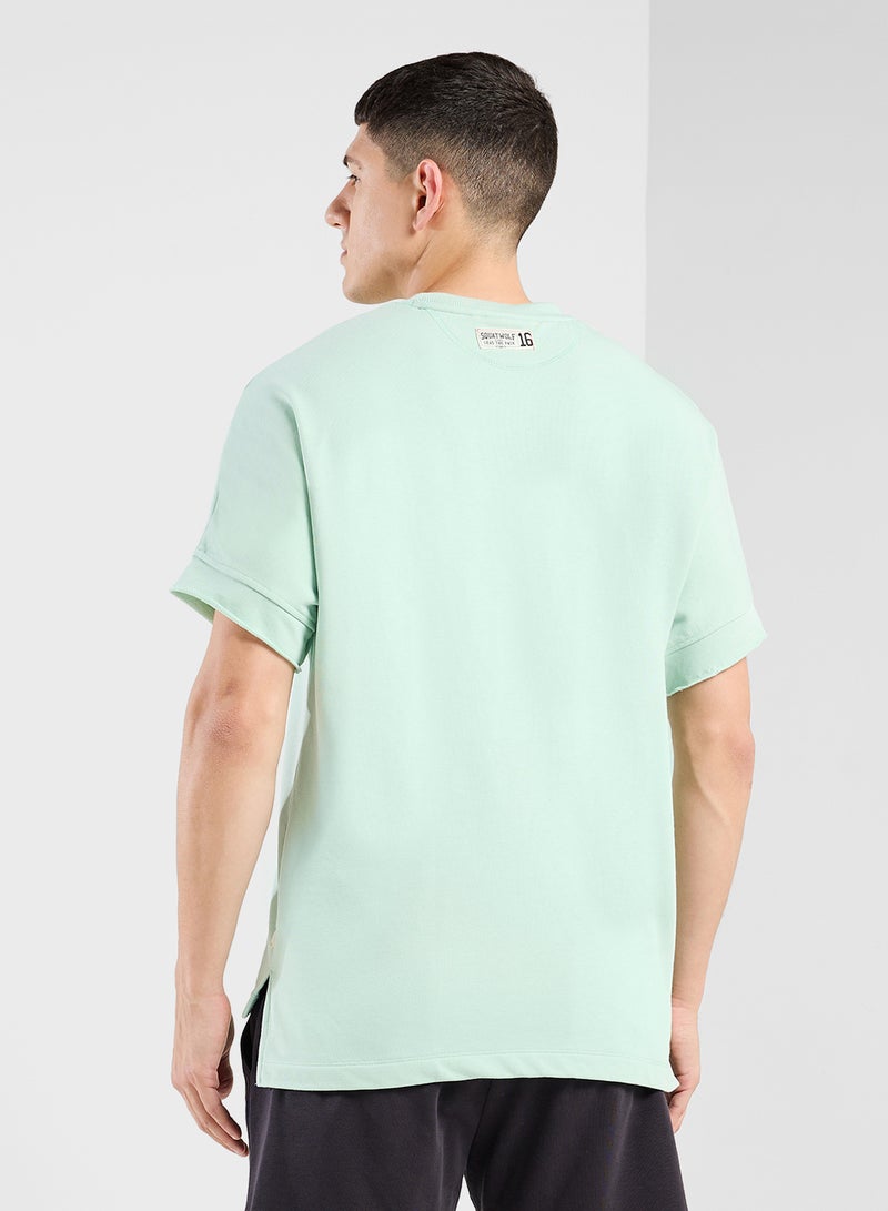 SQUATWOLF Oversized Sweat T-Shirt  - Image 2