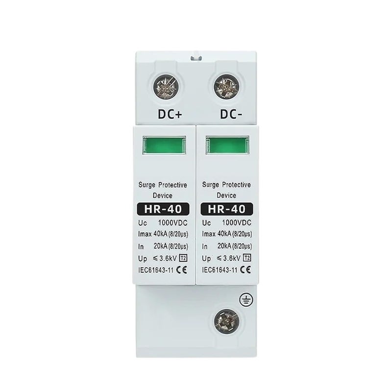 1000V DC SPD Surge Protection Device For Photovoltaic Solar Systems Lightning Protection - Image 1
