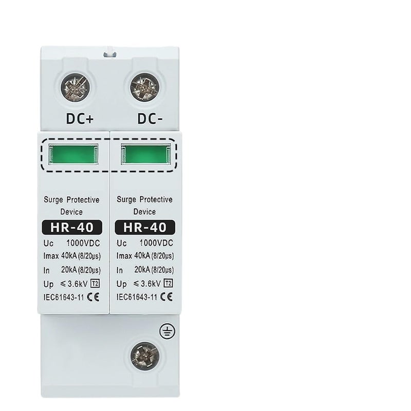 1000V DC SPD Surge Protection Device For Photovoltaic Solar Systems Lightning Protection - Image 3
