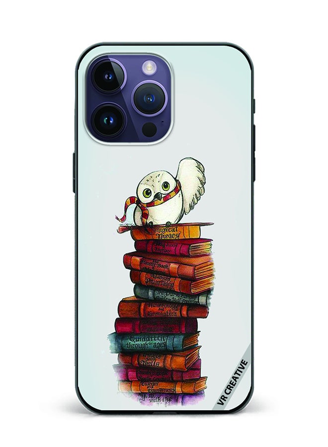 Protective Case Cover For Apple iPhone 16 Pro Max Hogwards Owl Design Multicolour