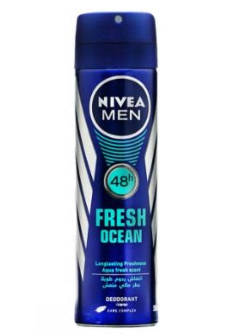 Nivea Nivea Deodorant Spray for Men Fresh Ocean 150 ml