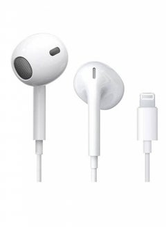 Lightning Headphone Wired Built-in Microphone & Volume Control in-Ear Stereo Headset Compatible iPhone