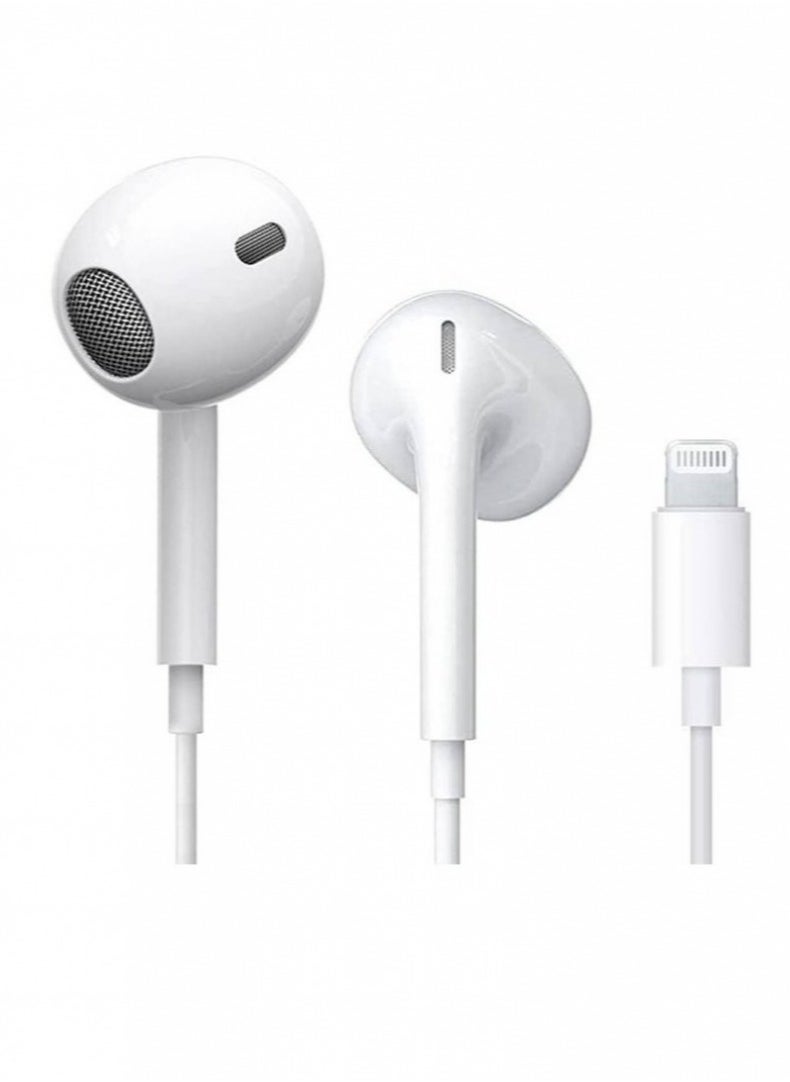 ELTRAZONE - Lightning Headphone Wired Built-in Microphone & Volume Control in-Ear Stereo Headset Compatible iPhone - Image 1