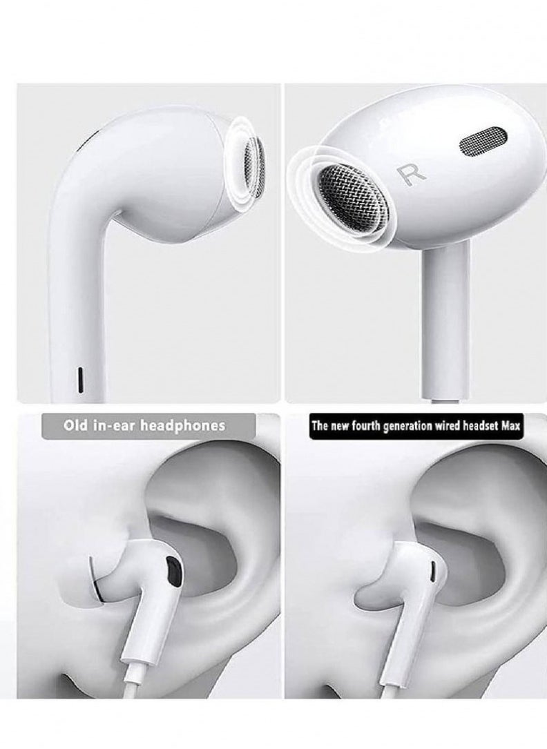 ELTRAZONE - Lightning Headphone Wired Built-in Microphone & Volume Control in-Ear Stereo Headset Compatible iPhone - Image 1