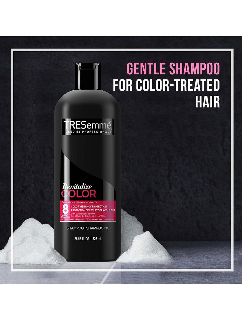 TRESemmé TRESemmé Shampoo and Conditioner Set, Color Revitalize, Protects Hair Color for Weeks with Sunflower Seed Oil for Healthy Hair, 28 Fl Oz each  - Image 3