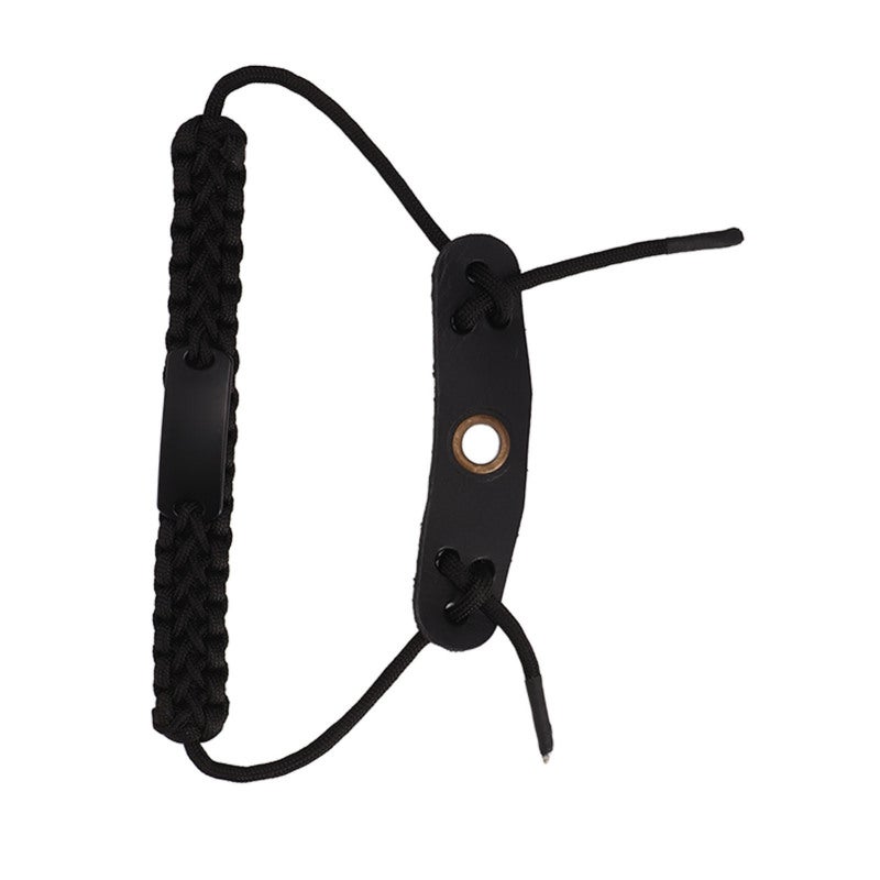 CUPID Nylon Rope Bow Archery Wrist Sling Adjustable Bows Arrows Wrist Rope for Hunting Shooting Black - Image 2