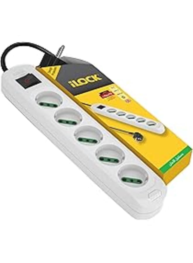 iLOCK 5-Outlet Basic 1.5m iLOCK