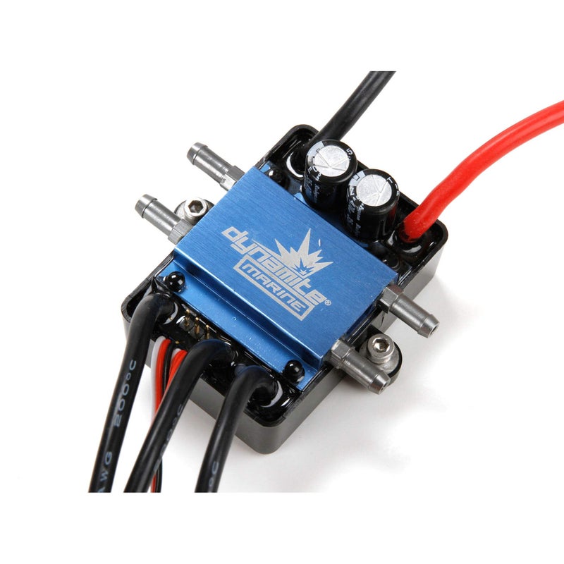 ديناميت Dynamite 120A Marine Marine ESC 2-6S موصل مزدوج Dynm3875 أجزاء قارب استبدال - Image 1