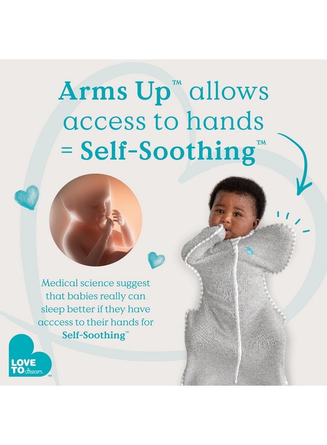 Love to Dream Swaddle Up Transition Swaddle, Patented Zip-Off Wings, Gently Help Baby Transition from Being Swaddled to Arms Free When Showing Signs of Rolling, 1.0 TOG, 19-24 lbs, Rainbow Dream - Image 5