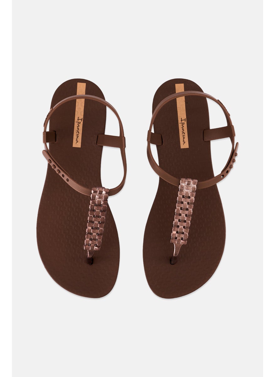 Ipanema Women Class Modern Craft Sandal, Dark Brown  - Image 3