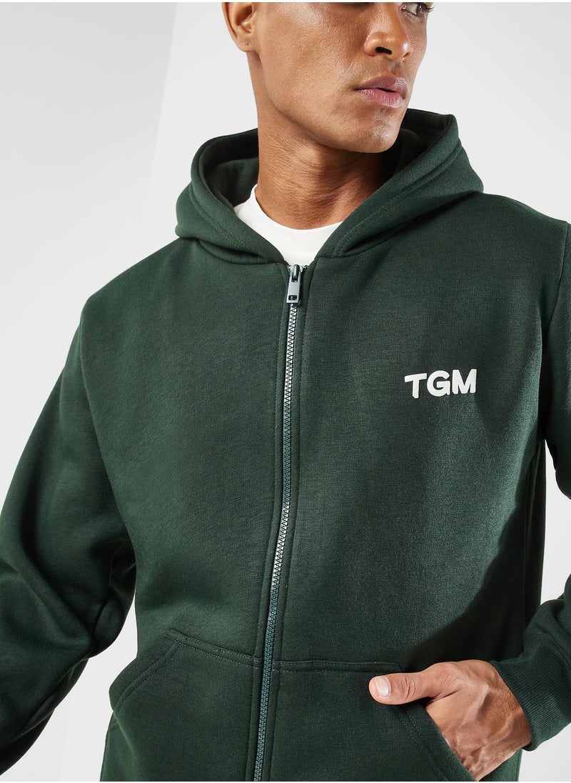 The Giving Movement - Lounge Regular Zip Hoodie - Image 1