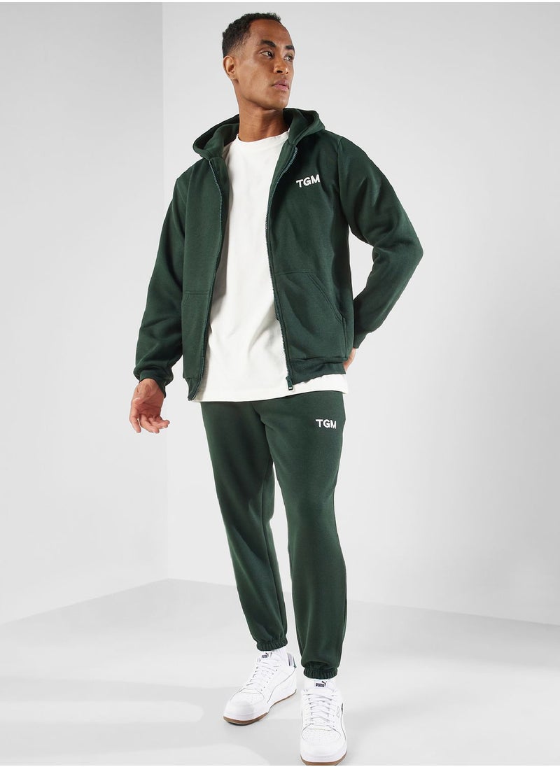 The Giving Movement - Lounge Regular Zip Hoodie - Image 1