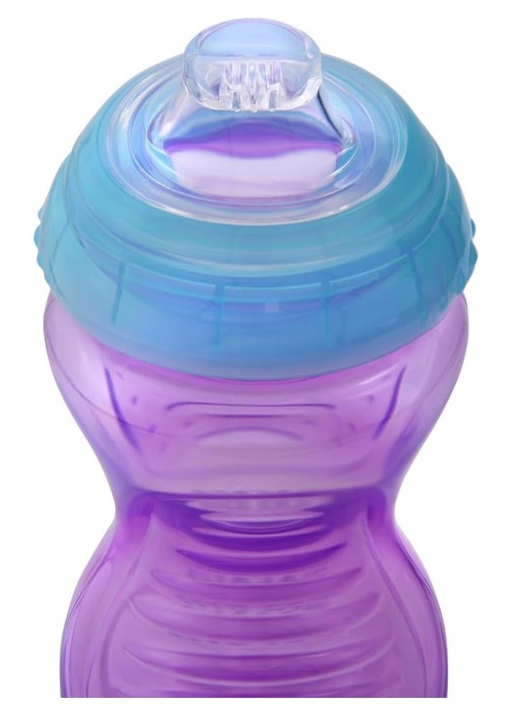 سفاري كوب تدريب سفاري بفوهة شرب سيليكون 330 مل مع غطاء لسن 6 أشهر فما فوق - Image 3