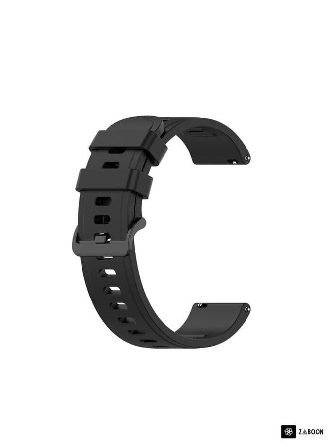 Garmin Venu 2 Plus 20mm Solid Color Soft Silicone Watch Band  - Image 2