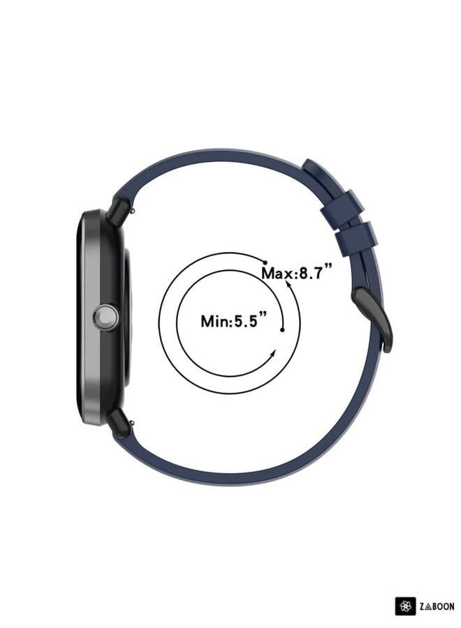 Garmin Venu 2 Plus 20mm Solid Color Soft Silicone Watch Band  - Image 5