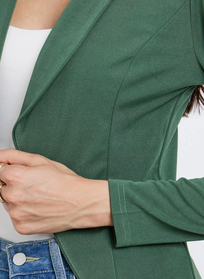 تايك تو بليز سادة بأكمام منفوخة