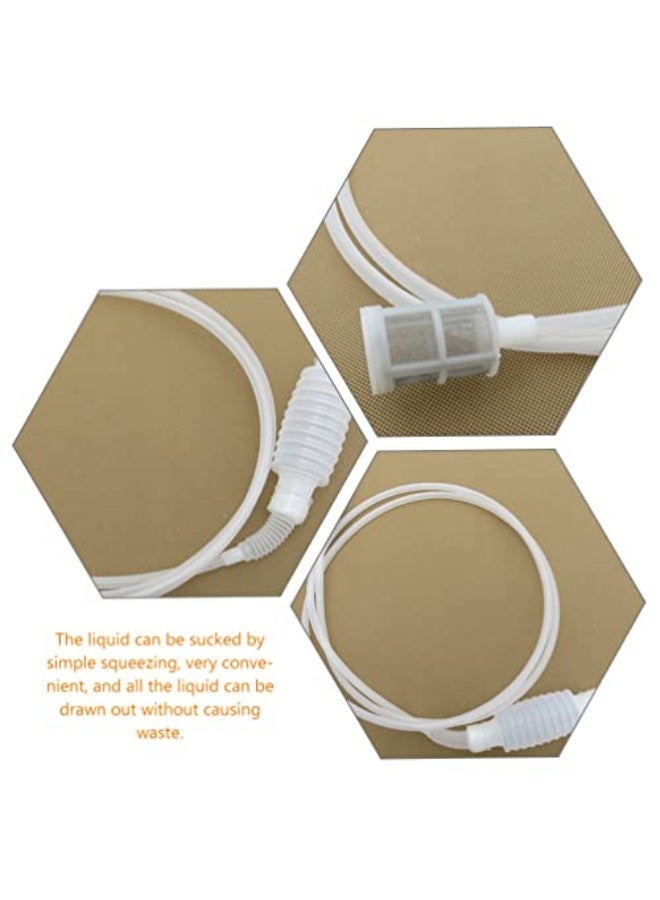 دو أدوات ضخ سائل 2 قطع مضخة نقل المياه والوقود مضخة يدوية لضخ الغاز والبنزين لزيوت خفيفة خزان السمك - Image 5