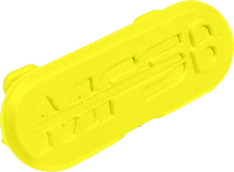 SCUBAPRO Modular Fin System Lock Plate Set for Scuba Diving Fin Assembly 2 Right and 2 Left Lock Plates Yellow - Image 2