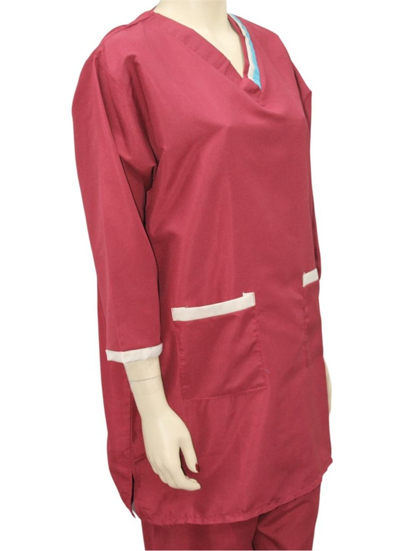 1home Housemaid Uniform Maid Nanny Scrub Suit 3 piece set  - Image 5