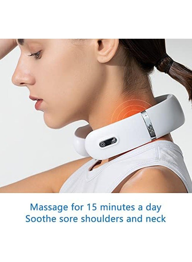 general Smart Electric Neck Massager Low Frequency Body Shoulder Massager Magnetic Therapy Pulse Pain Relief Tool Health Care - Image 3