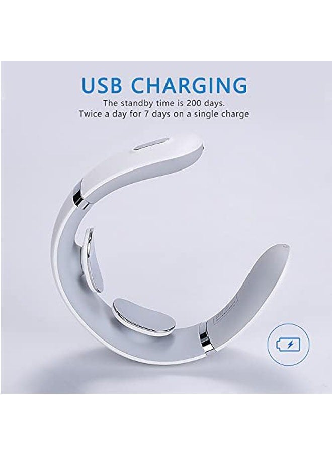 general Smart Electric Neck Massager Low Frequency Body Shoulder Massager Magnetic Therapy Pulse Pain Relief Tool Health Care - Image 5