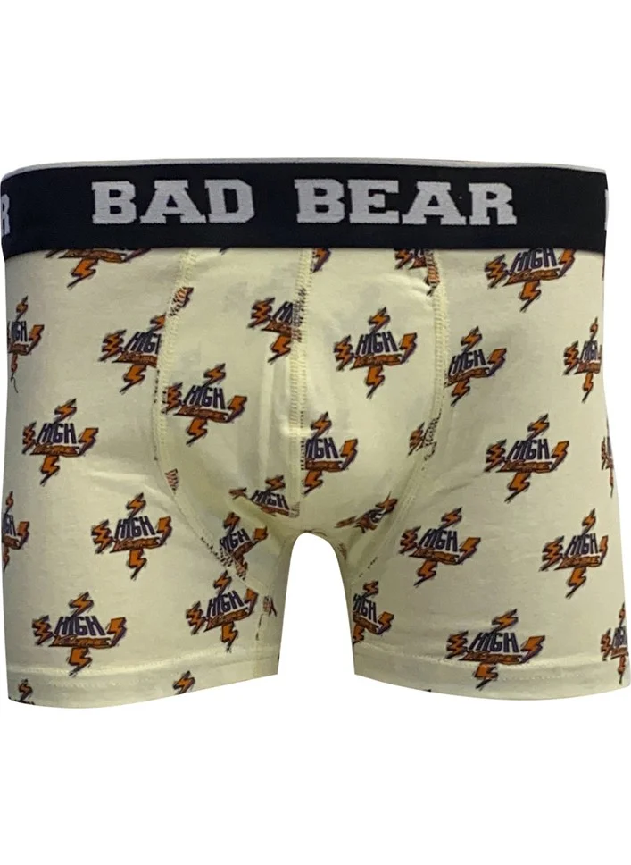 Bad Bear Voltage Dark White Men's Boxer