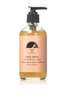 earth tu face Earth Tu Face Organic Palmarosa + Aloe Face Wash  - Image 1