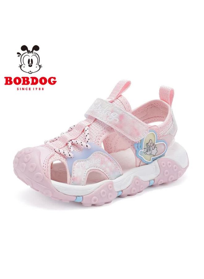 Bobdog Children's Shoes With Soft Soles And Closed-toe Design, Summer Sandals For Girls, 105532058, Light Pink, Size 32 - Image 4