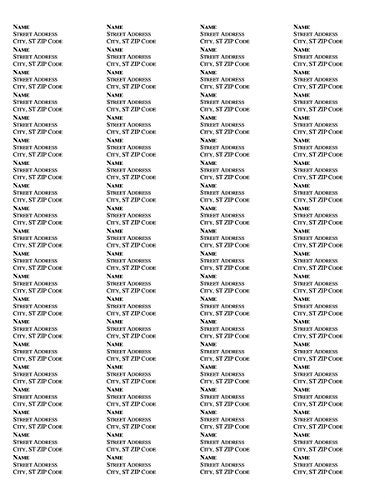 BESTeck White Laser Inkjet 1.75"x0.5" Return Address Mailing FBA Labels 80-UP 80 Labels Per Sheet (100 Sheets) - Image 4