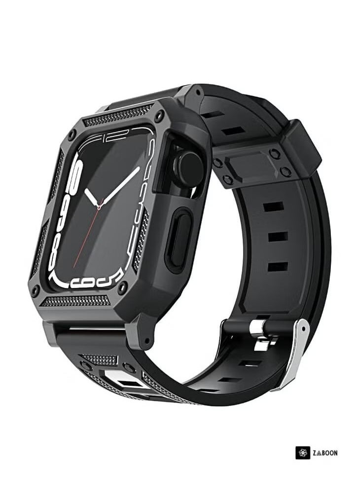 Zaboon - Durable and Stylish Protective Smartwatch Case with Adjustable Strap - Image 1