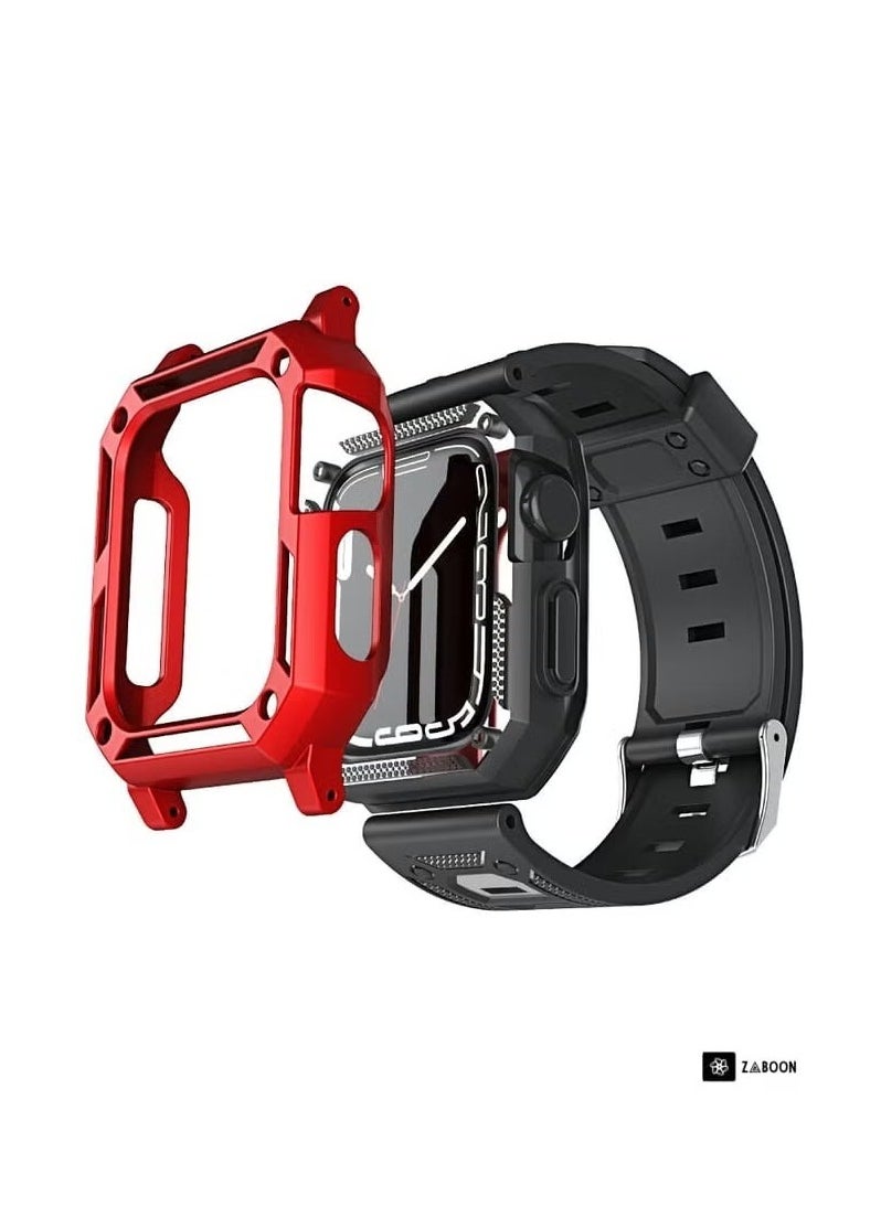 Zaboon - Durable and Stylish Protective Smartwatch Case with Adjustable Strap - Image 1