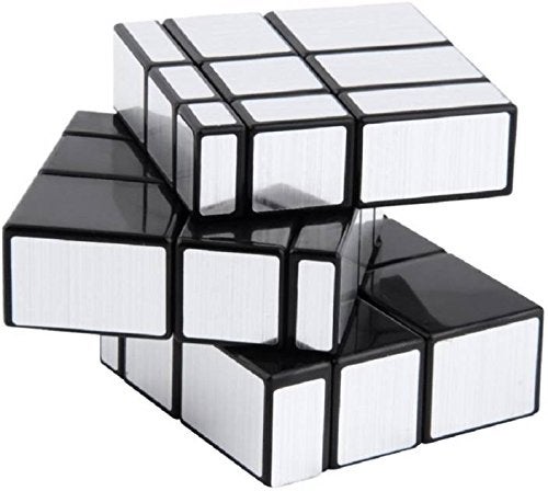 D ETERNAL High Speed Stickerless Cube Combo Set of 2x2 and Stickered Silver Mirror Puzzle Cubes Combo (2x2 +Mirror Cube) - Image 5