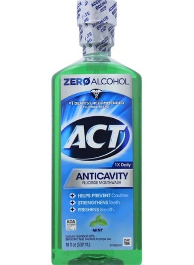 ACT Anticavity Fluoride Rinse 18 fl oz - Image 2