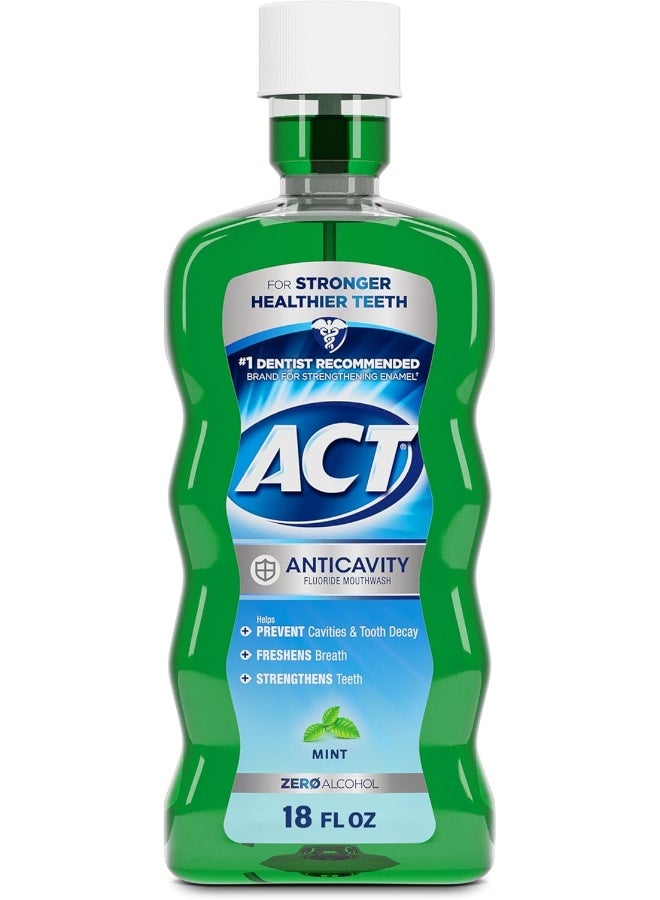 ACT Anticavity Fluoride Rinse 18 fl oz - Image 1