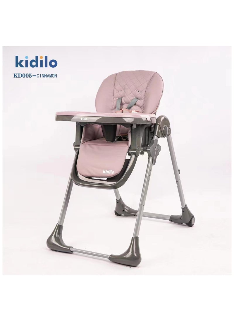 كيديليو Multi Functional, Sitting, Lying Baby Dining Chair Foldable Children's Baby Chair Household and Toddler Dining Chair  - Image 1