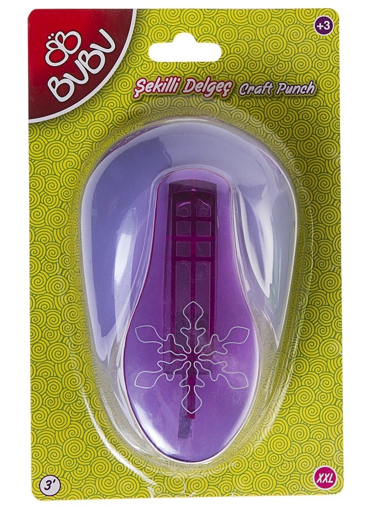 Bu-Bu Shaped Eva And Paper Hole Punch Snowflake 3 Xxl BUBU-DE0016 
