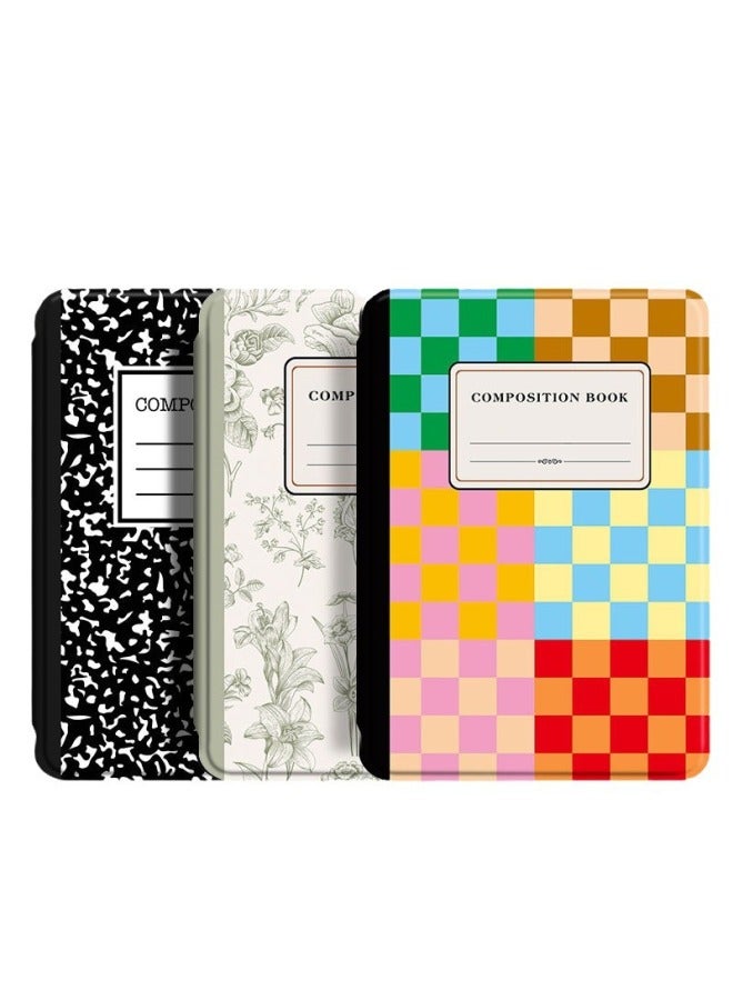 Retro American-style Kindle Protective Case Kpw5 Dormant 2022 Youth Edition Magnetic Soft Case-Color:Black Notebook Cover-Applicable Models:Kindle X/migu Version/558  - Image 3