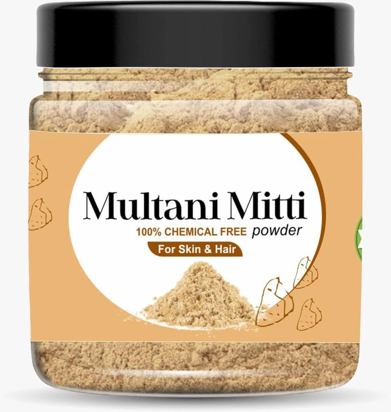 Natural Multani Mitti Face Pack 200g - Image 1