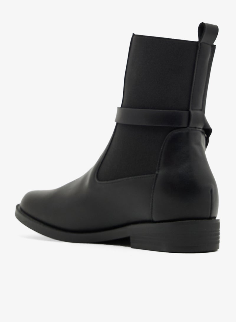 ELLA Round Toe Ankle Boots - Image 3