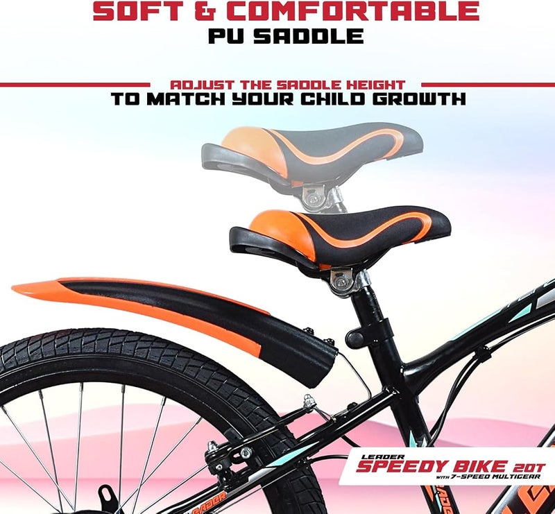 ليدر دراجة أطفال Leader Speedy Bike 20T - Image 3