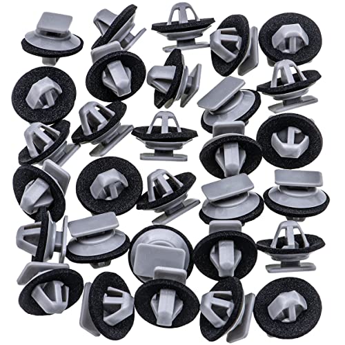 Rexka Stone Guard Moulding Clip for Mazda KD53-51-SJ3A CX-5 (Pack of 30) - Image 2