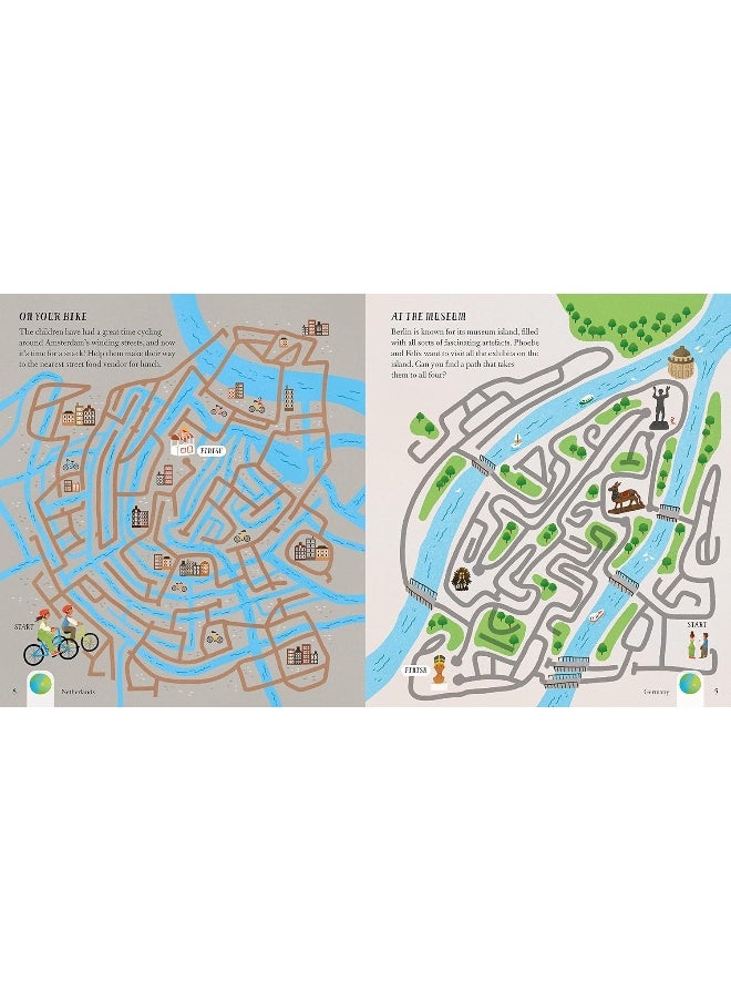 Around the World in 80 Mazes: Fantastic Mazes, Fun Facts, and More!  - Image 3