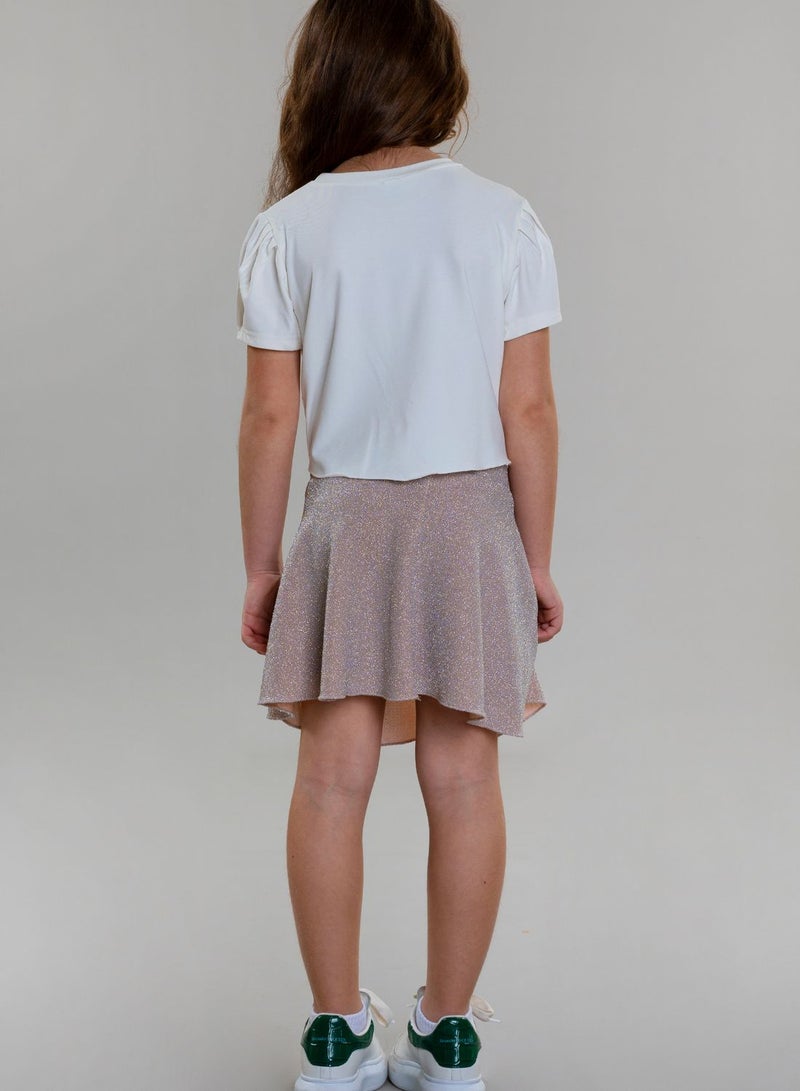 Pear Concept Kids Unicorn Embroidered T-Shirt - Image 2