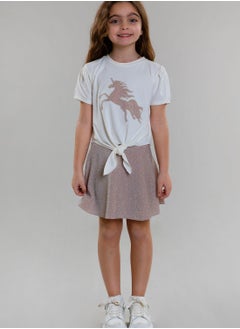 Pear Concept Kids Unicorn Embroidered T-Shirt  - Image 4