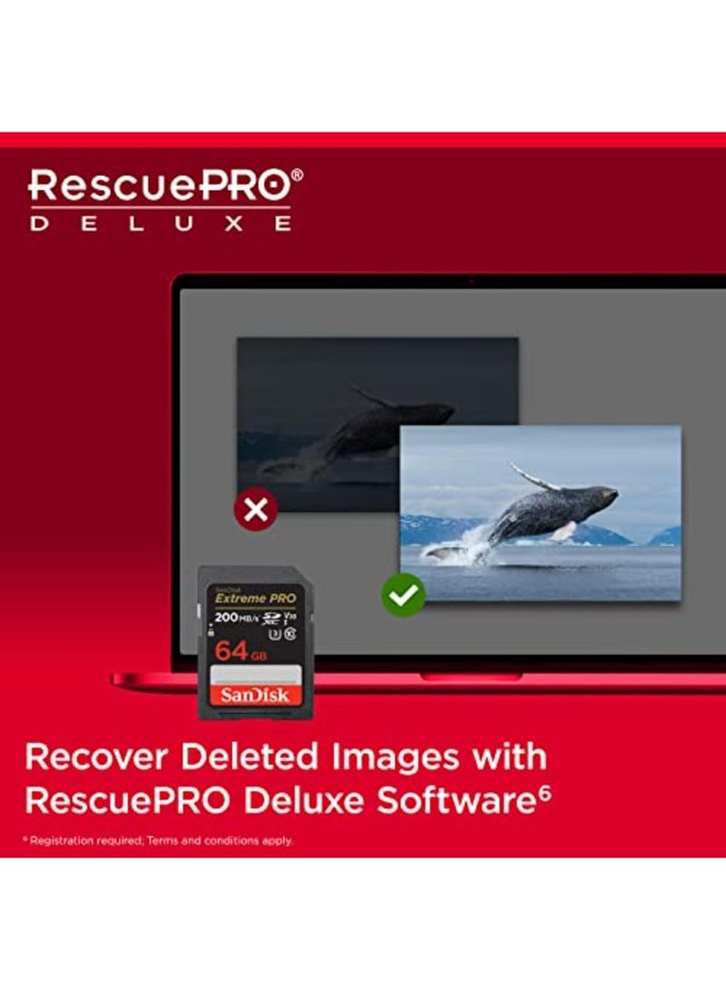 sandisk 64 GB Extreme PRO SDHC And SDXC UHS-I Card Memory Card SDSDXXU-064G-GN4IN 64 GB - Image 5