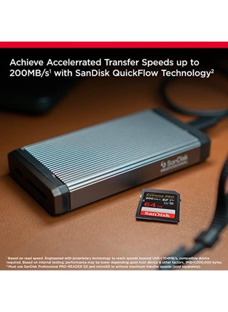 sandisk 64 GB Extreme PRO SDHC And SDXC UHS-I Card Memory Card SDSDXXU-064G-GN4IN 64 GB - Image 3