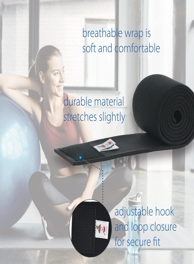 Core Products Core Wrap, Compression Therapy Wrap, Black - 4" X 48" - Image 4