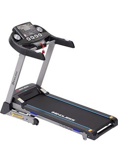 Endless Vogue Treadmill for Home Use with 4HP Peak Power DC Motor| Black | 120 Kg Max Weight and 14 Km/hr Max Speed Support | 420 mm Running Area | with Speakers | Auto Foldable with Auto Incline